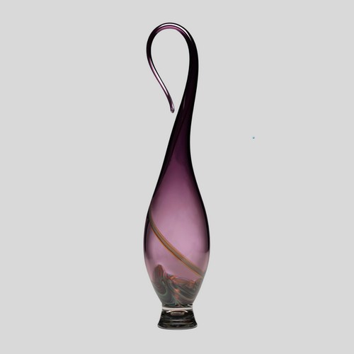 VC-013 Fontana Vessel Amethyst $1250 at Hunter Wolff Gallery